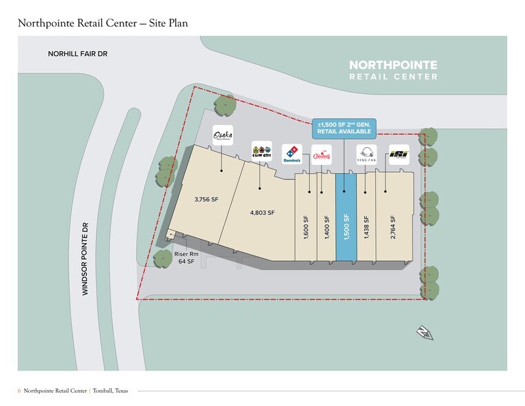 Tomball Pkwy & Windsor Pointe Dr, Tomball, TX à louer - Plan de site – Image 2 sur 3