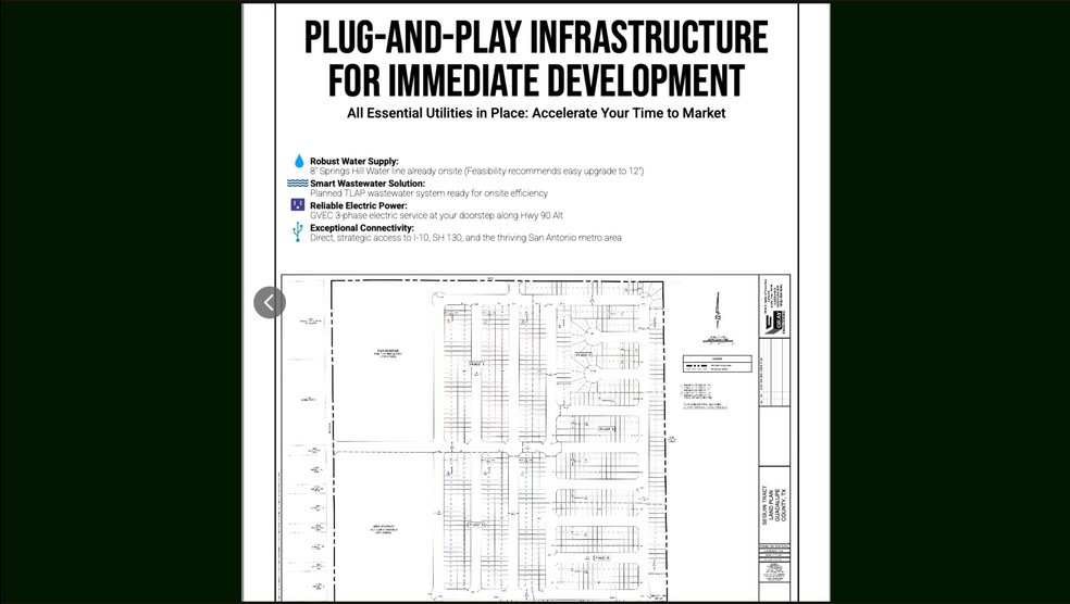 Alt 90 and Hoffman, Seguin, TX à vendre - Plan de site – Image 3 sur 6