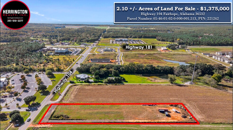 Highway 104, Fairhope, AL à vendre - Photo de l’immeuble – Image 1 sur 5