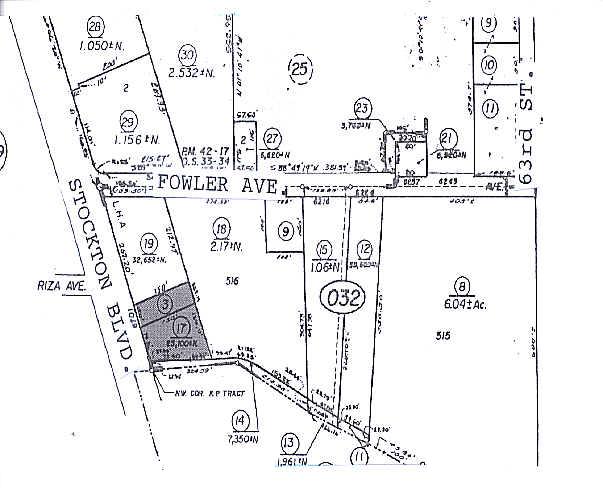 6701 Stockton Blvd, Sacramento, CA à vendre - Plan cadastral – Image 2 sur 8