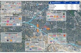6555 W Overland Rd, Boise, ID - VUE AÉRIENNE  vue de carte