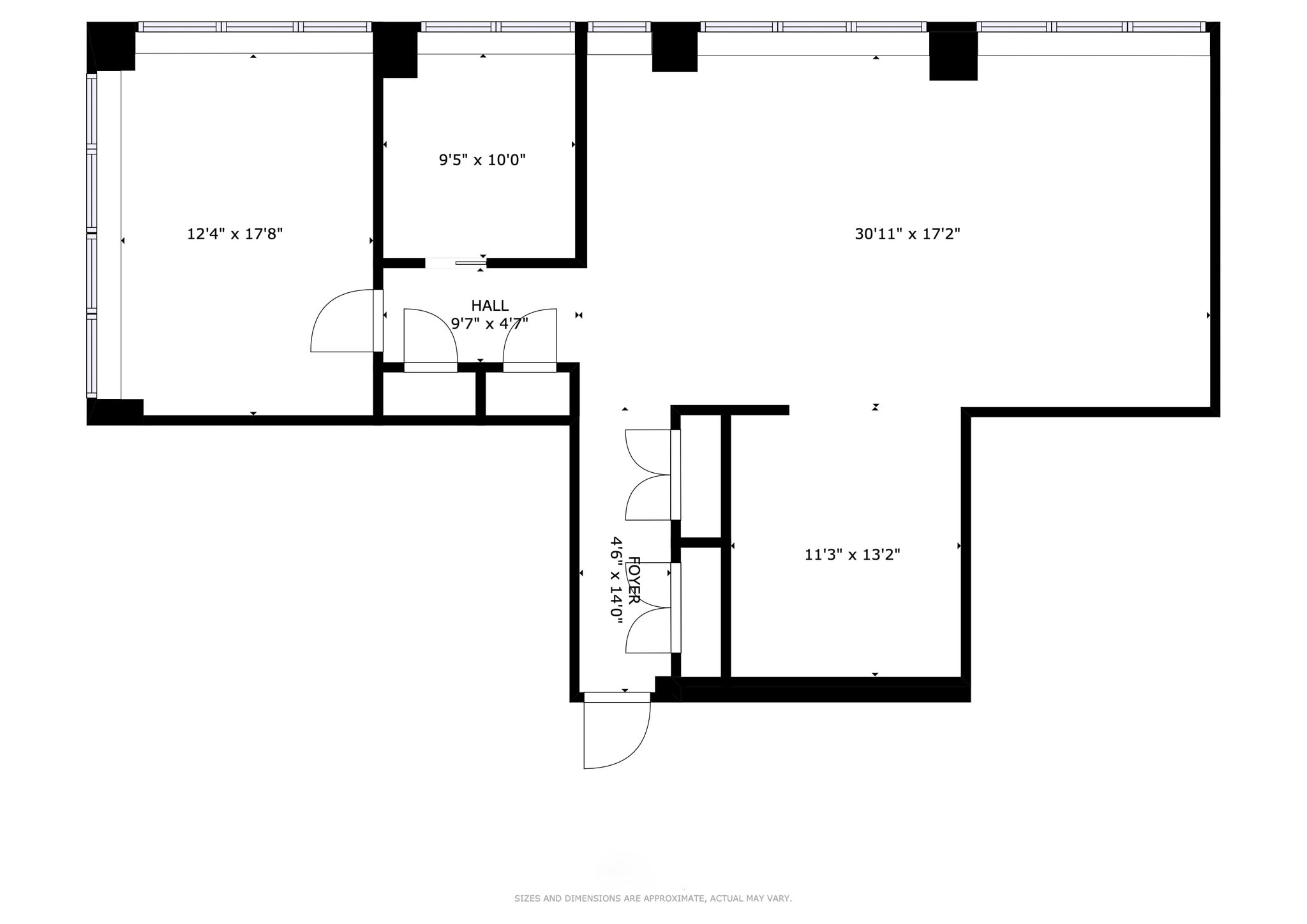 270 North Ave, New Rochelle, NY à louer Plan d’étage– Image 1 sur 18