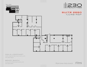 230 Peachtree St NW, Atlanta, GA à louer Plan d’étage– Image 1 sur 1