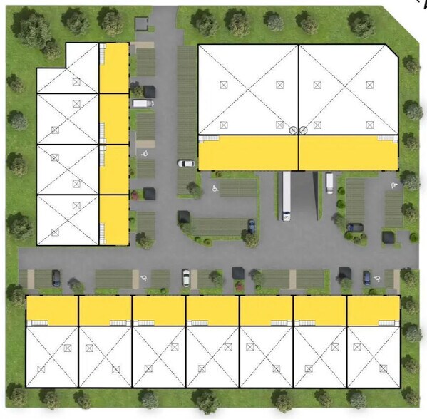 Local d’activités dans Trappes à louer - Plan de site – Image 3 sur 23