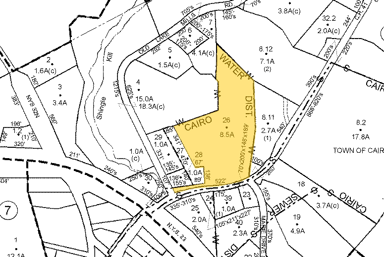 53 Lake Mills Rd, Cairo, NY à vendre - Plan cadastral – Image 2 sur 15