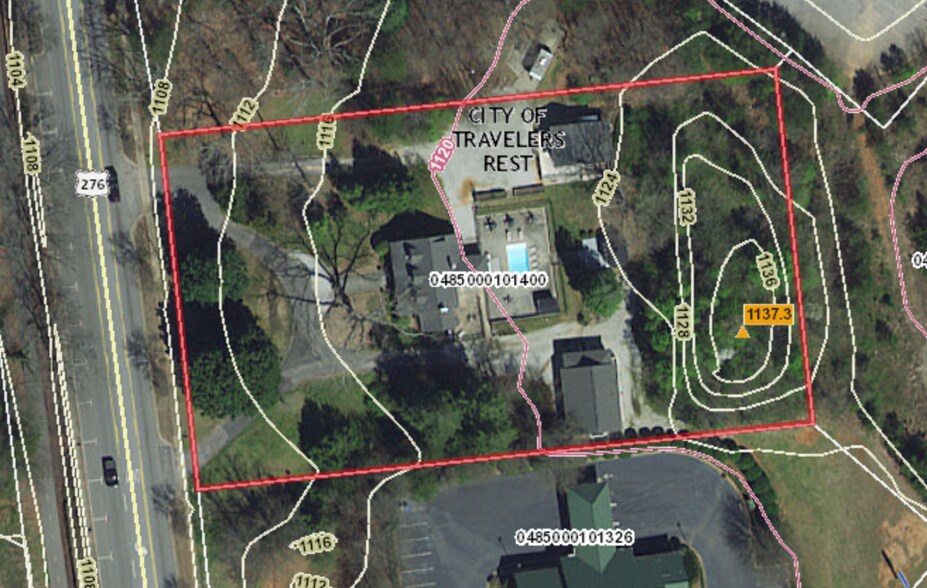 426 S Main St, Travelers Rest, SC à vendre - Aérien – Image 2 sur 3