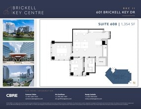 501 Brickell Key Dr, Miami, FL à louer Plan de site– Image 1 sur 1