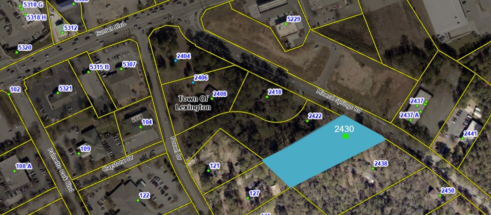 2430 Mineral Springs Rd, Lexington, SC à vendre - Photo de l’immeuble – Image 3 sur 5