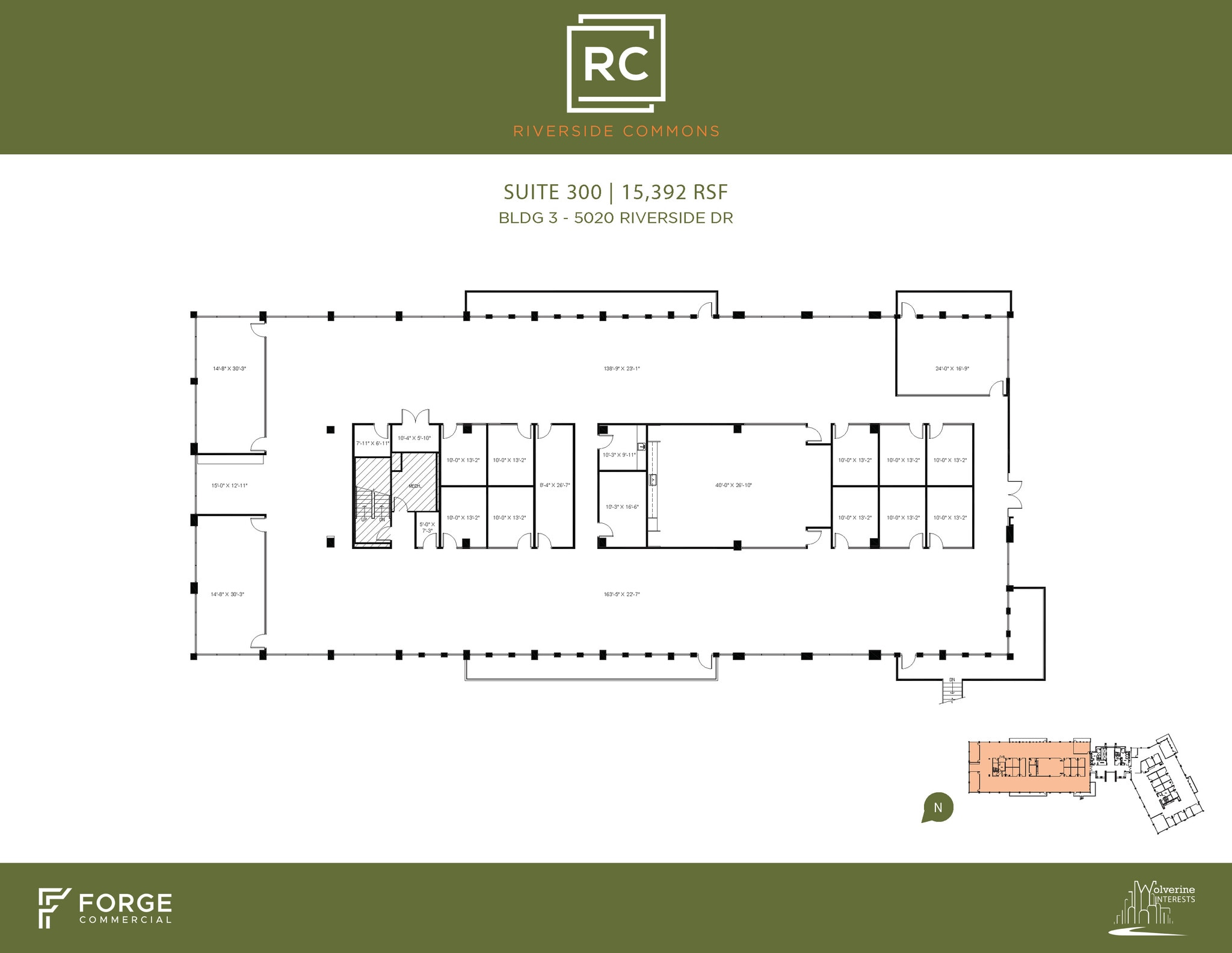5020 Riverside, Irving, TX à louer Plan d’étage– Image 1 sur 2