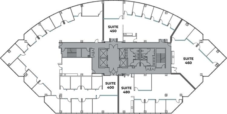 4660 La Jolla Village Dr, San Diego, CA à louer Plan d’étage– Image 1 sur 1