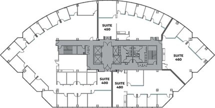 4660 La Jolla Village Dr, San Diego, CA à louer Plan d’étage– Image 1 sur 1
