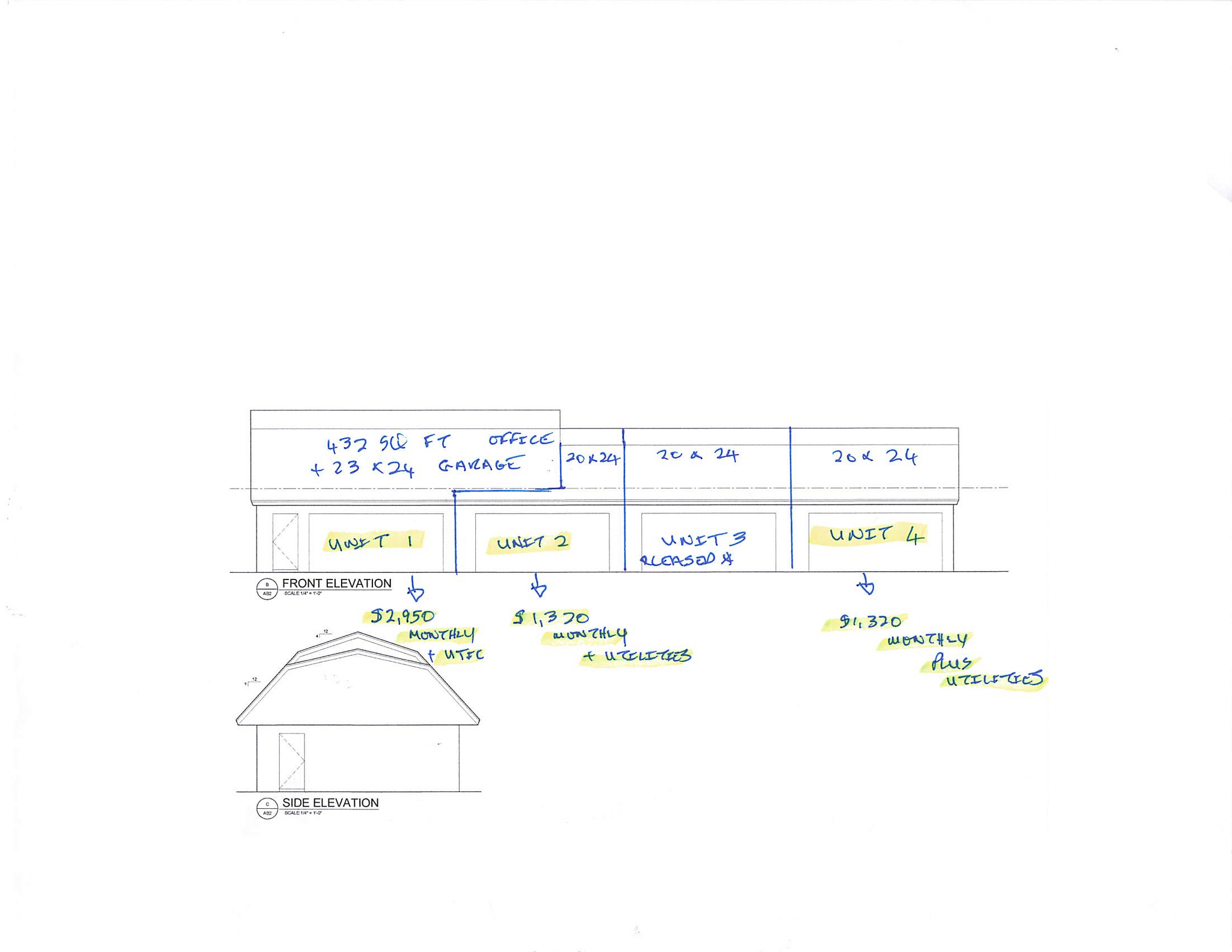 2010 Kings Cir S, Neptune Beach, FL à louer Plan d’étage– Image 1 sur 1