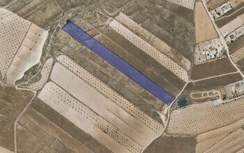 Jumilla, MUR - Vue aérienne vue de carte