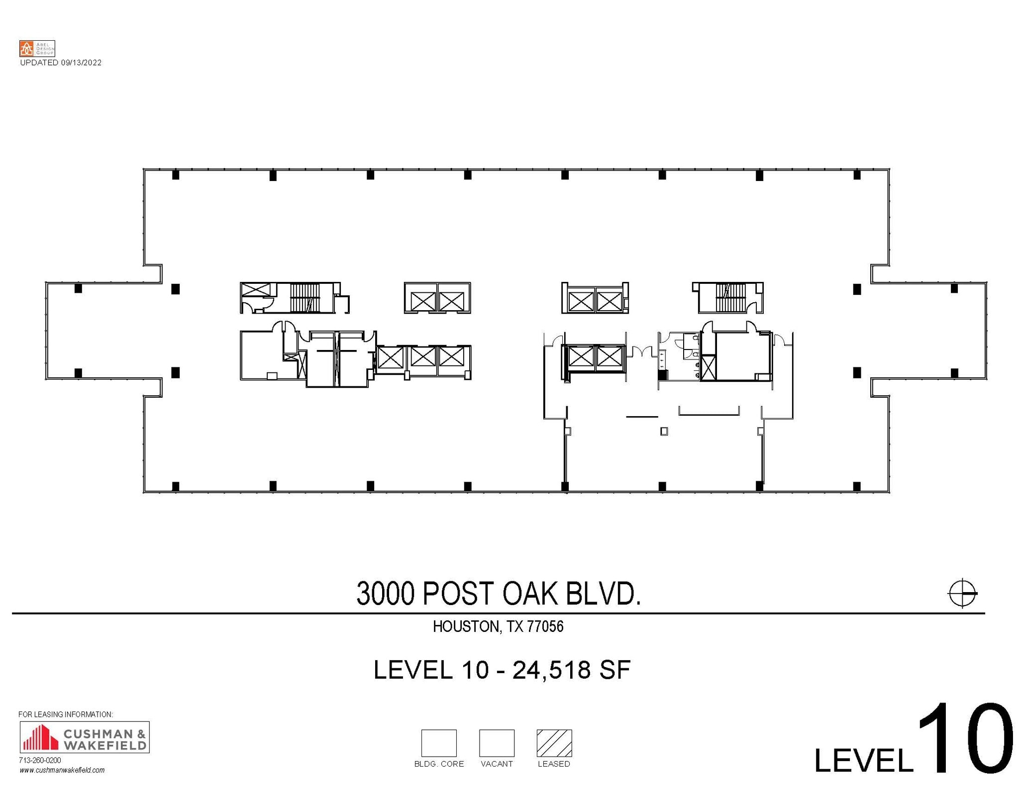 3000 Post Oak Blvd, Houston, TX à louer Plan d’étage– Image 1 sur 1