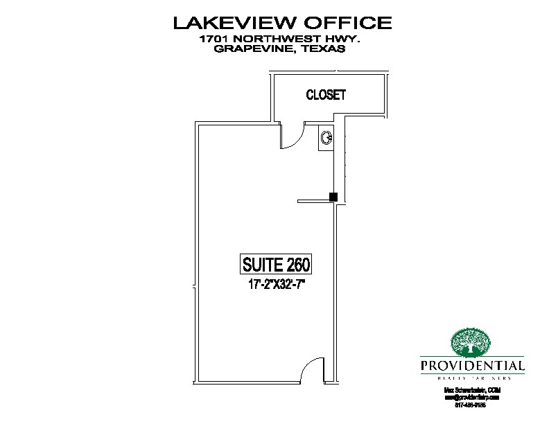 1705 W Northwest Hwy, Grapevine, TX à louer Plan d’étage– Image 1 sur 1