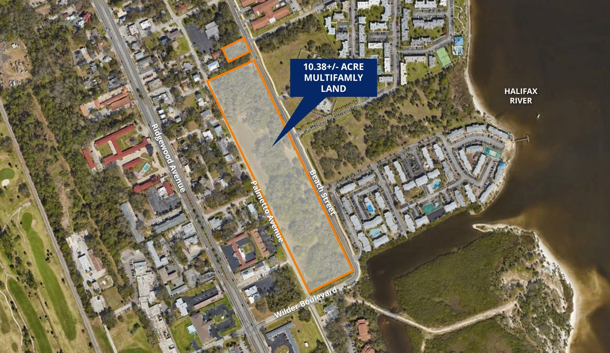 NWC Wilder Blvd & Beach St, Daytona Beach, FL à vendre Aérien– Image 1 sur 5
