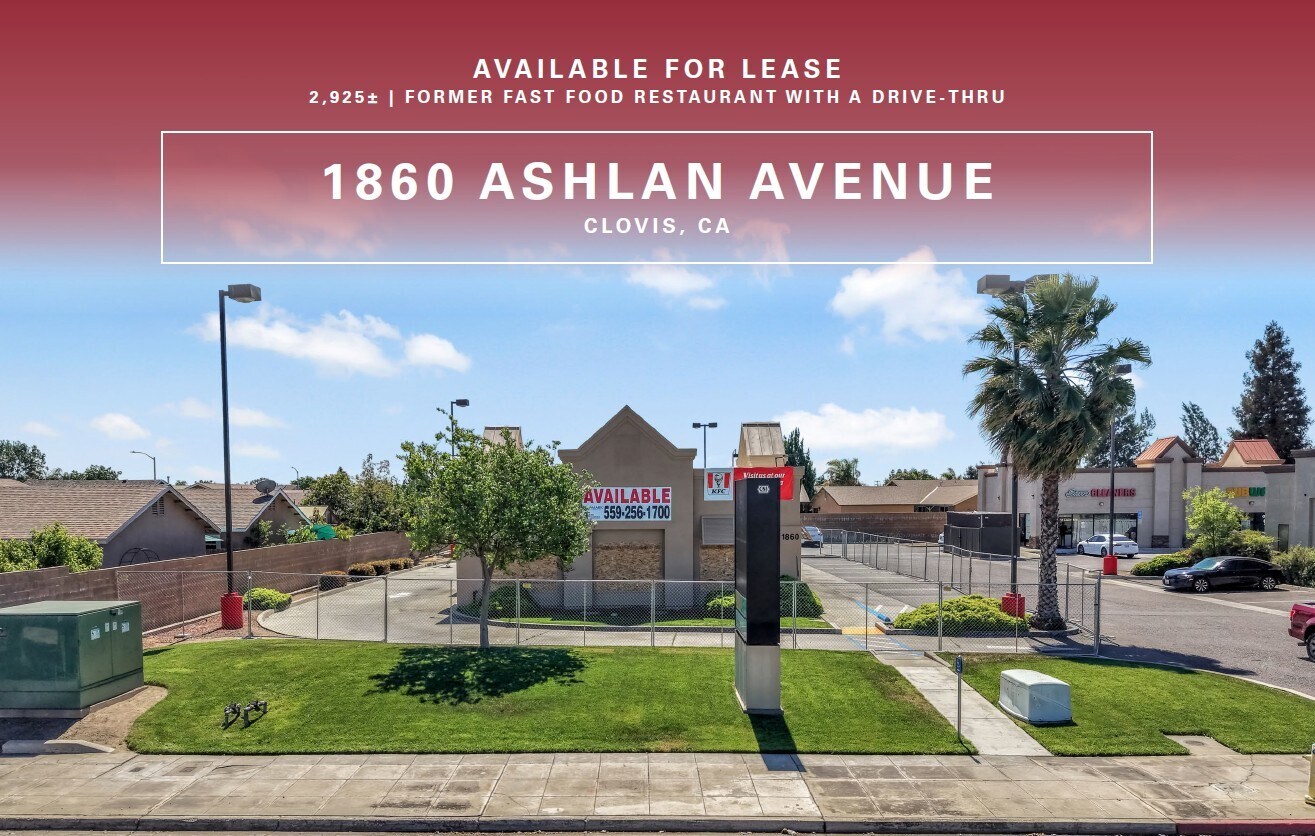1860 Ashlan Ave, Clovis, CA à louer Photo principale– Image 1 sur 7
