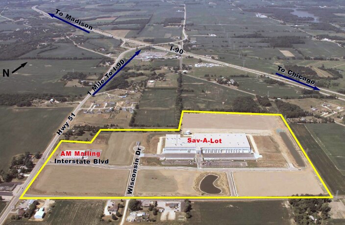 Interstate Blvd, Edgerton, WI à vendre - Photo de l’immeuble – Image 1 sur 1