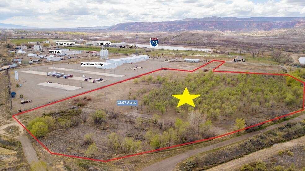 1554 River Rd, Fruita, CO à vendre - Aérien – Image 1 sur 7