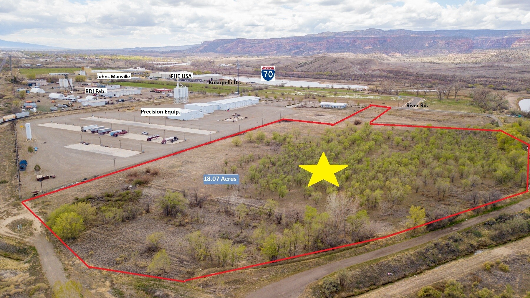 1554 River Rd, Fruita, CO à vendre Aérien– Image 1 sur 8