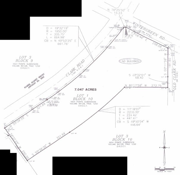 100 E Wintergreen Rd, Cedar Hill, TX à vendre - Plan cadastral – Image 2 sur 2