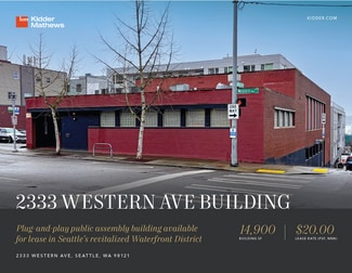 Plus de détails pour 2333 Western Ave, Seattle, WA - Local commercial à louer
