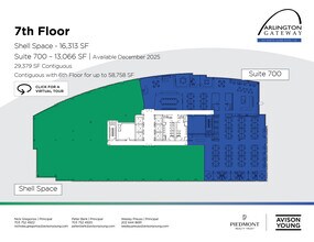 901 N Glebe Rd, Arlington, VA à louer Plan d’étage– Image 1 sur 1
