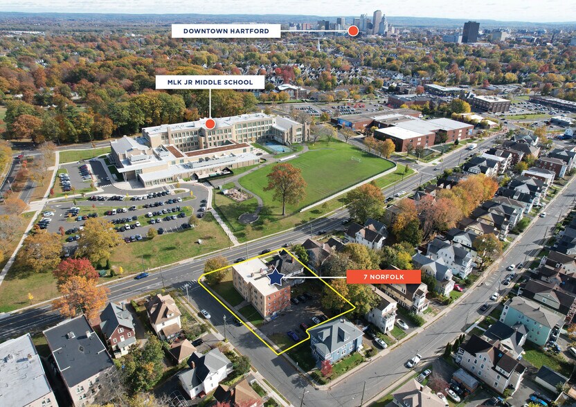 7 Norfolk St, Hartford, CT à vendre - Photo de l’immeuble – Image 2 sur 5