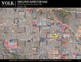 5956 E Pima St, Tucson, AZ - Vue aérienne  vue de carte - Image1