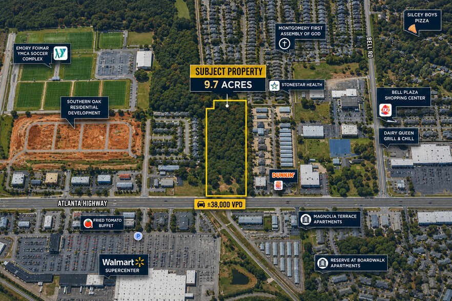 6380 Atlanta Hwy, Montgomery, AL à vendre - Photo de l’immeuble – Image 2 sur 3