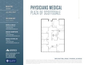 3815 E Bell Rd, Phoenix, AZ à louer Plan de site– Image 1 sur 1