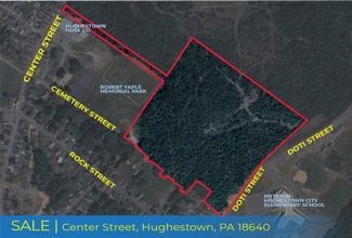 Plus de détails pour 15 Center St, Hughestown, PA - Terrain à vendre