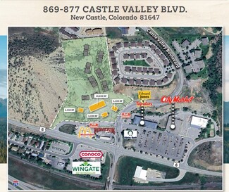 Plus de détails pour 869-877 Castle Valley Blvd, New Castle, CO - Local commercial à louer