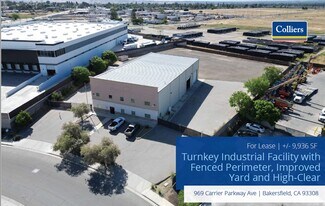 Plus de détails pour 969 Carrier Parkway Ave, Bakersfield, CA - Industriel/Logistique à louer