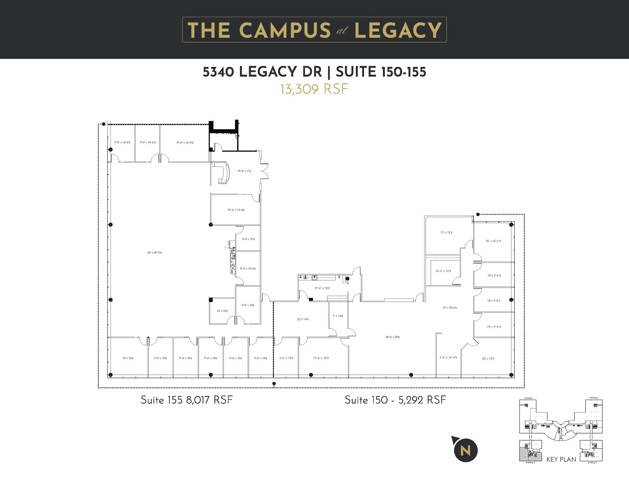 5340 Legacy Dr, Plano, TX à louer Plan d’étage– Image 1 sur 2