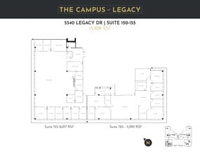 5340 Legacy Dr, Plano, TX à louer Plan d’étage– Image 1 sur 2