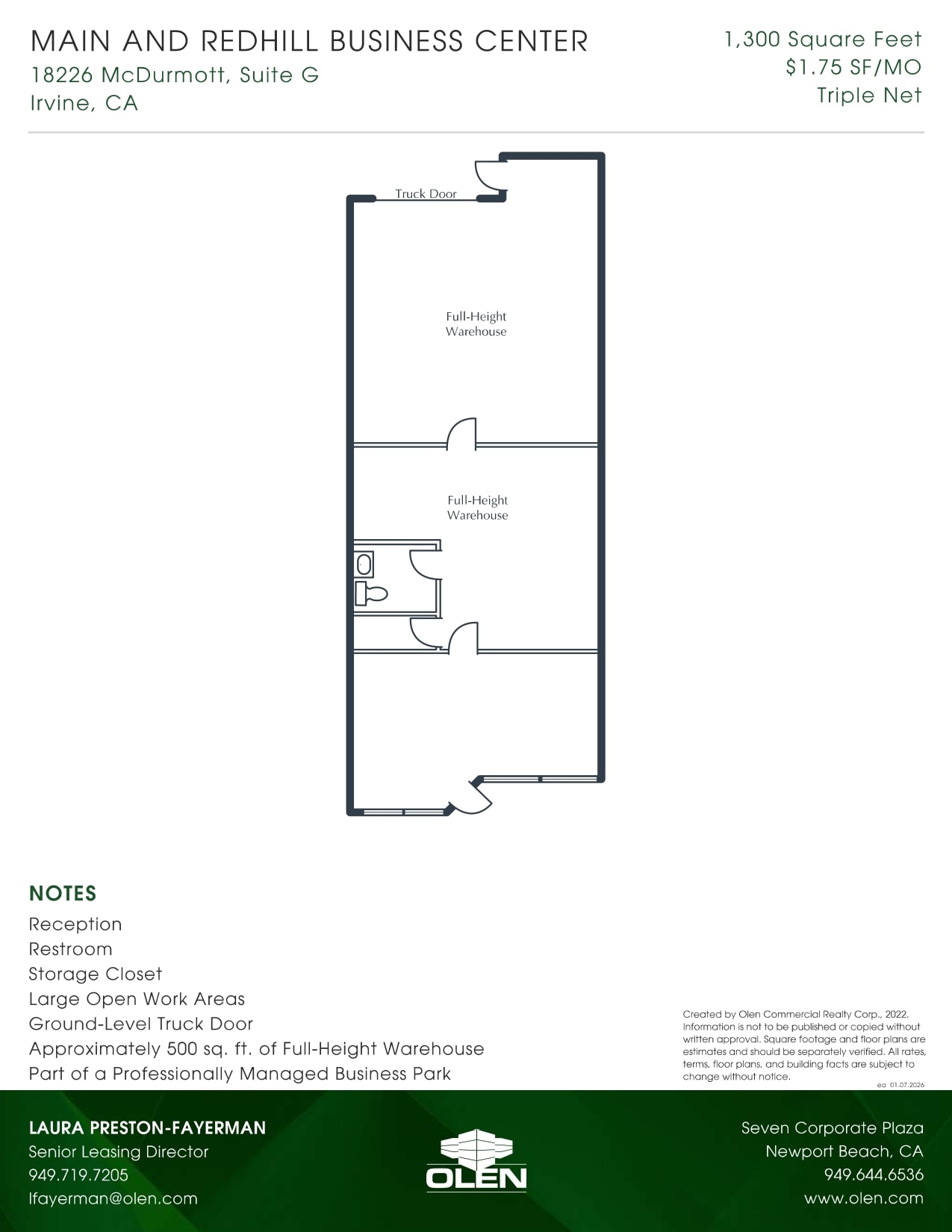 1200 Main St, Irvine, CA à louer Photo intérieure– Image 1 sur 1
