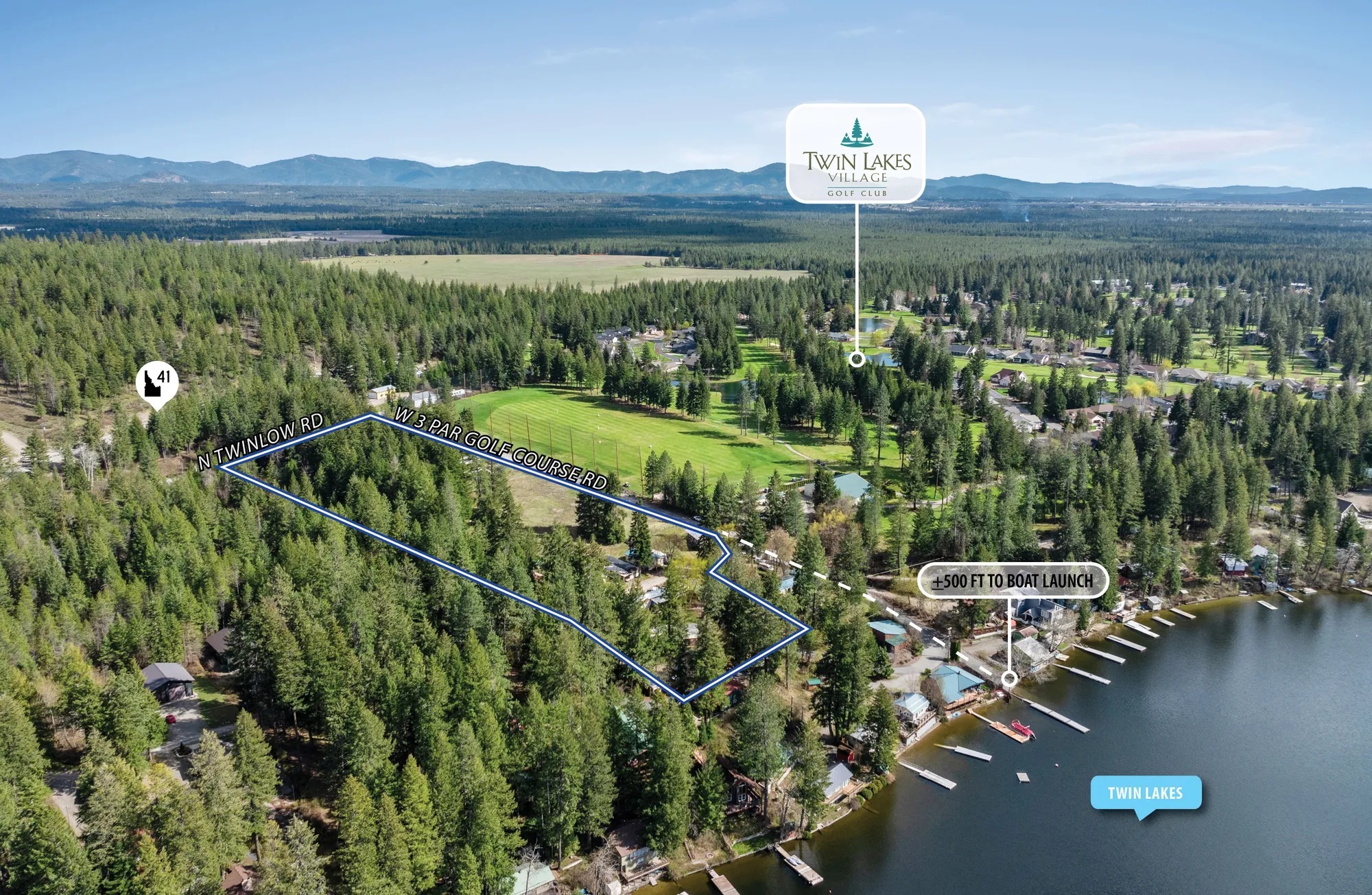 22185 Birdsong Ln, Rathdrum, ID à vendre Photo de l’immeuble– Image 1 sur 9