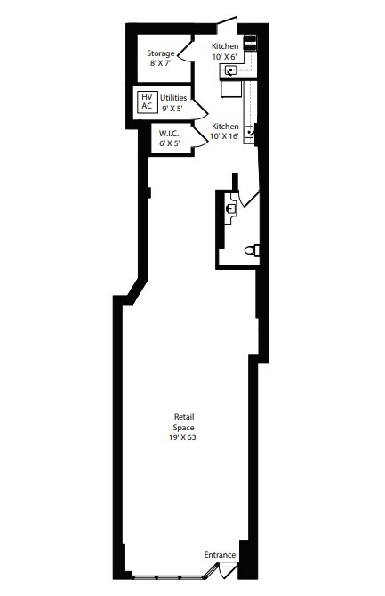 2730-2732 N Clark St, Chicago, IL à louer Plan d’étage– Image 1 sur 1