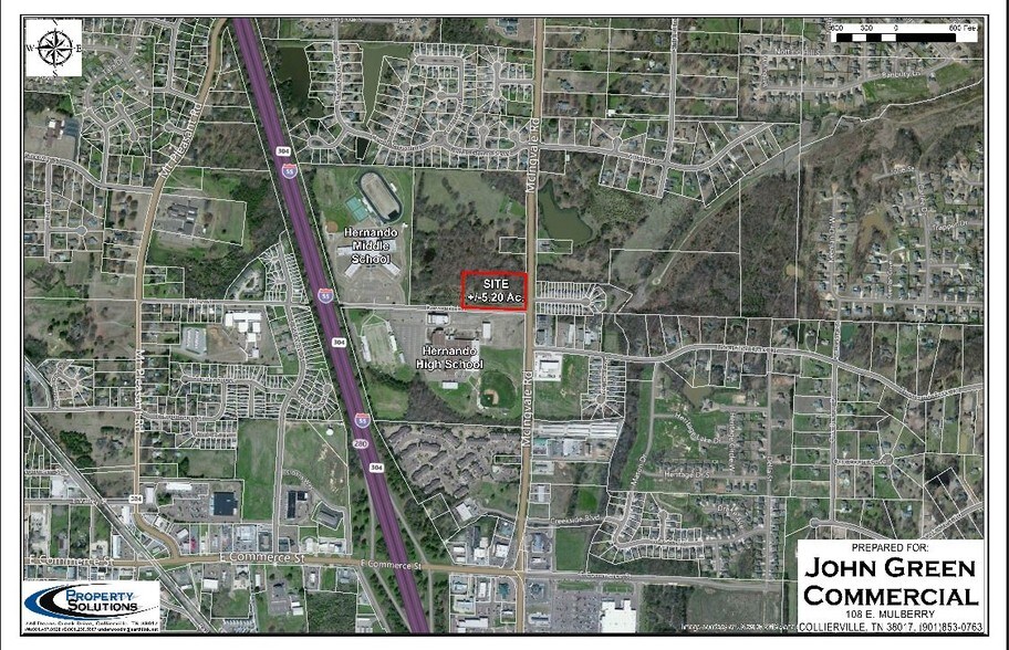 McIngvale Rd & Dilworth Ln, Hernando, MS à vendre - Plan de site – Image 2 sur 2