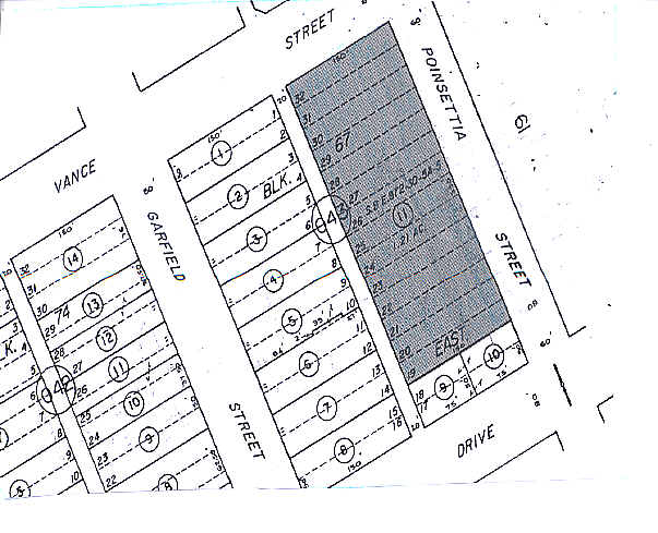 820 Poinsettia St, Santa Ana, CA à vendre - Plan cadastral – Image 3 sur 4