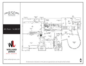 850 S Wabash Ave, Chicago, IL à louer Plan d’étage– Image 1 sur 1