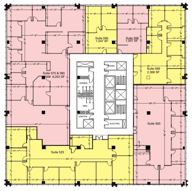 1111 Plaza Dr, Schaumburg, IL à louer Plan d’étage– Image 1 sur 1