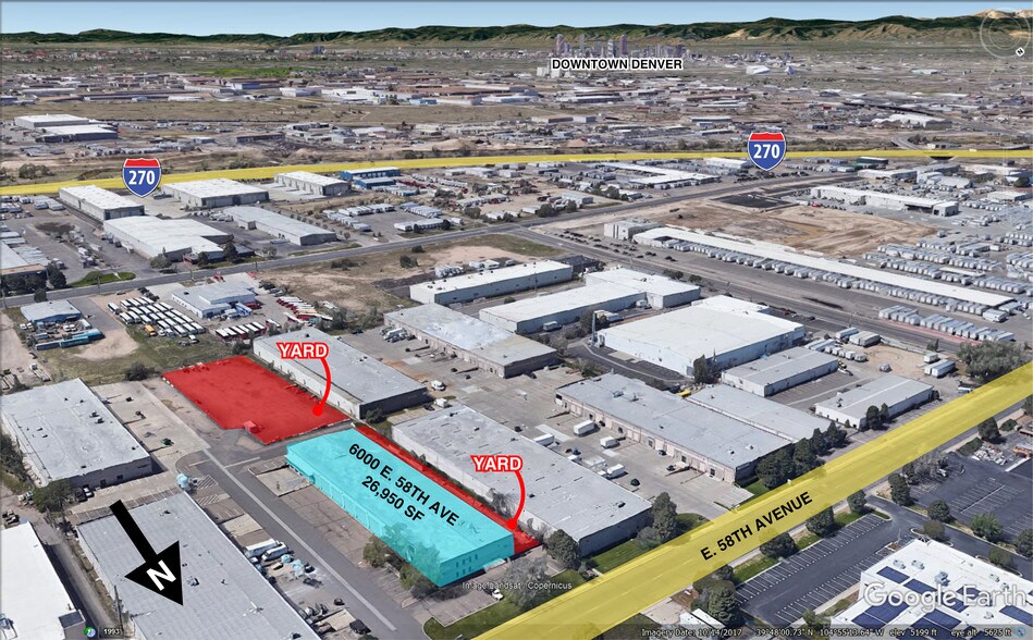 6000 E 58th Ave, Commerce City, CO à louer - Aérien – Image 2 sur 17