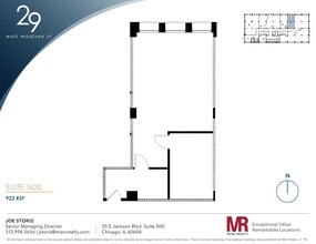 29 E Madison St, Chicago, IL à louer Plan d’étage– Image 1 sur 1
