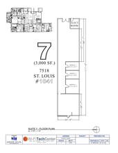 3501 W Howard St, Skokie, IL à louer Plan de site– Image 1 sur 1