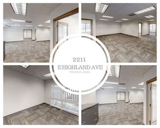 Plus de détails pour 2211 E Highland Ave, Phoenix, AZ - Bureau à louer