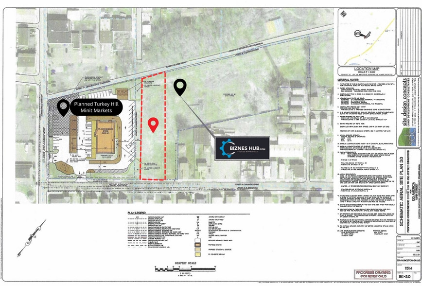 120 Page Ave, Kingston, PA à louer - Plan de site – Image 3 sur 6