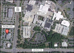 2605 Blue Ridge Rd, Raleigh, NC - Vue aérienne  vue de carte - Image1