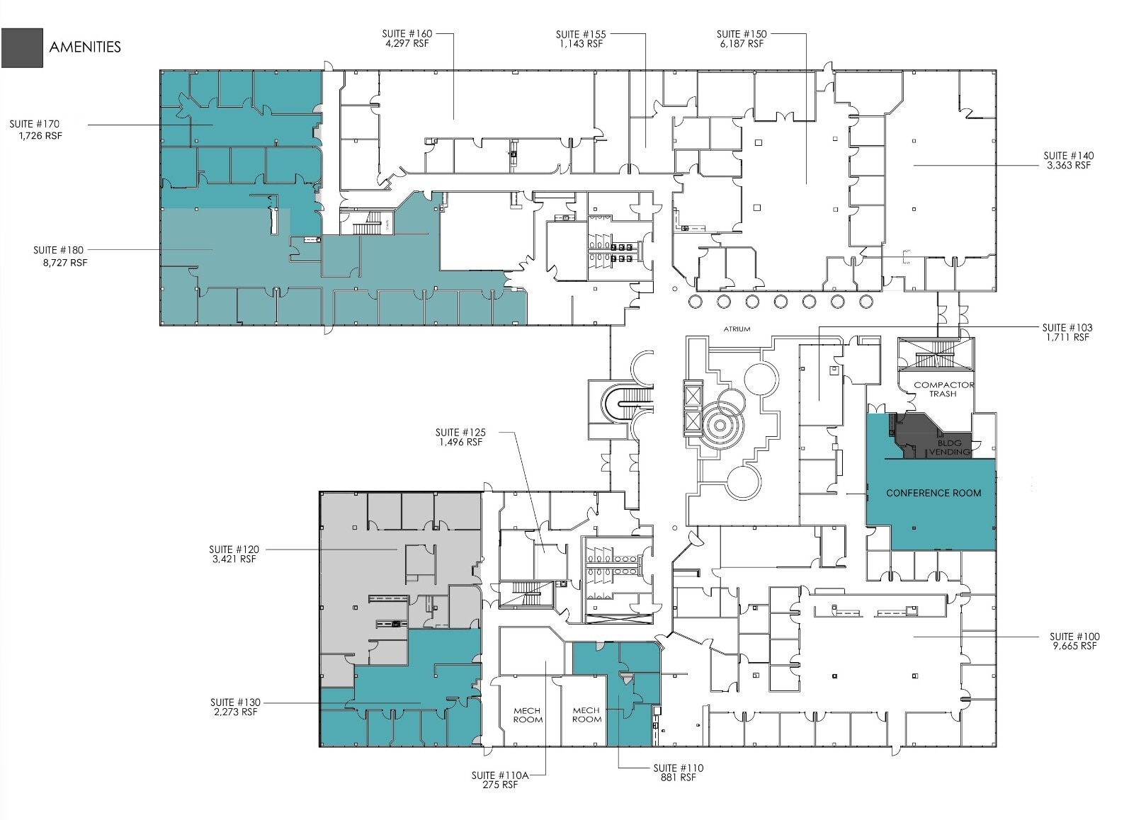 100 E Campus View Blvd, Columbus, OH à louer Plan d’étage– Image 1 sur 1